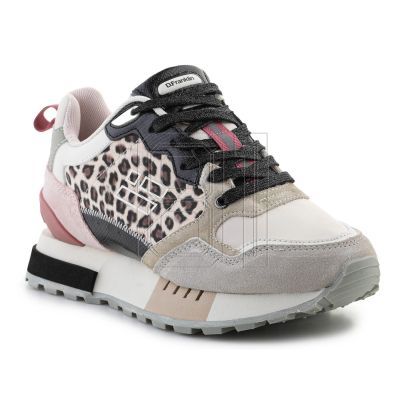 D.Franklin Vibla Zig Flag Leo Beige Schuhe W DFSH378002-BEIG