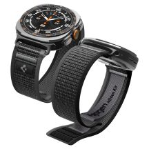 Spigen Athlex Air Armband für Samsung Galaxy Watch Ultra 47 mm – Schwarz und Grau