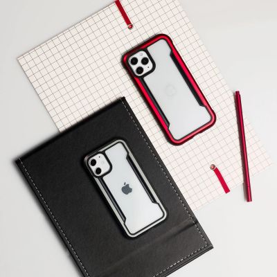 11. Raptic X-Doria Shield Case iPhone 14 gepanzerte Hülle blau