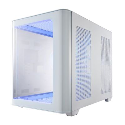 4. FSP Geh Mini S380-WA Micro-ATX/Mini-ITX Gehäuse in Weiß (Einzelhandel)
