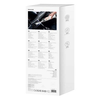 12. Autostaubsauger 6000Pa 80W Baseus A2Pro - Weiß