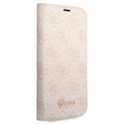 5. Guess GUBKP14SHG4SHP iPhone 14 6.1 "rosa / rosa Buch 4G Vintage Gold Logo