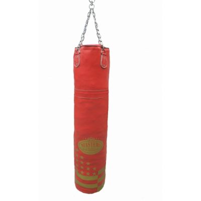 Lederboxsack 150/35 cm voll WWS-STAR rot