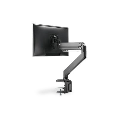54. Einzelner Tischarm mit Klemme für 1xLCD mit Gasfeder, max. 35 Zoll und 15 kg