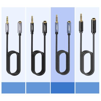 6. Ugreen Adapter Miniklinke 3,5 mm 1 m blau (AV118)