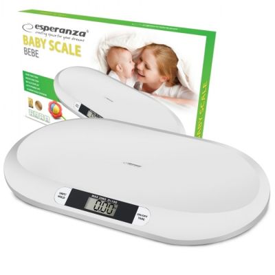 4. Esperanza BEBE EBS019 Digitale Kinderwaage (Elektronisch; weiß)