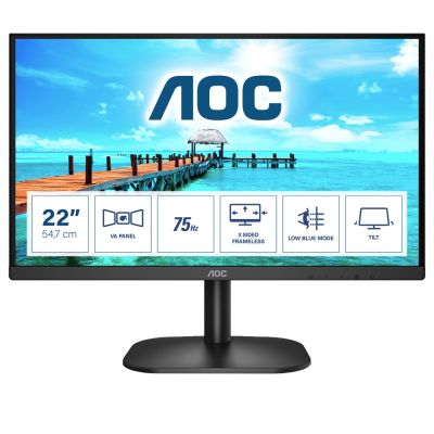 2. AOC LED-Monitor 21,5" 22B2H/EU