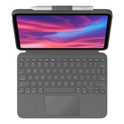 5. Logitech Bluetooth Combo Touch iPad 10. Generation Tastatur