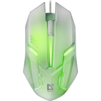 3. DEFENDER CYBERMOUSE MB-560L 7 FARBEN 1200DPI 3P WEISS 52561