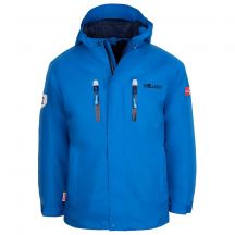 TrollKids Kids Sognefjord Jacket Pro azurblau/marineblau atmungsaktiver Regenmantel (431-160)
