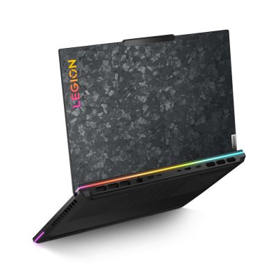 28. Lenovo Legion 9 18IAX10 Ultra 9 275HX 18" WQUXGA IPS 520 Nits glänzend 240 Hz 64 GB DDR5 5200 SSD 2 TB GeForce RTX 5090 24 GB 99,9 Wh WS11Pro Eclipse Black