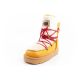 3. D.Franklin Damen Winter-Schneestiefel, modisches Fellfutter, Senffarbe