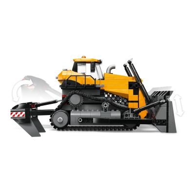 17. LEGO City 60466 Gelber Bulldozer