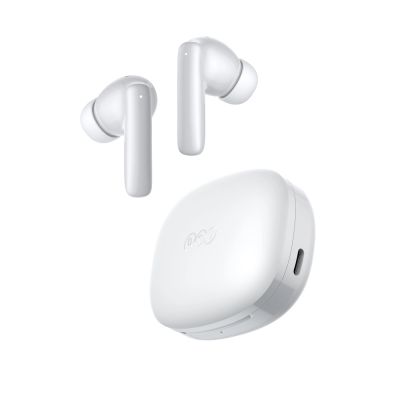 3. QCY T13 Pro Kabellose In-Ear-Kopfhörer mit Geräuschunterdrückung (ANC) – Weiß