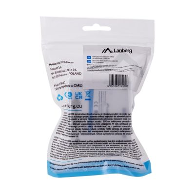 4. Lanberg OU6-0002-W Aufputzsteckdose (RJ-45; UTP; weiß)