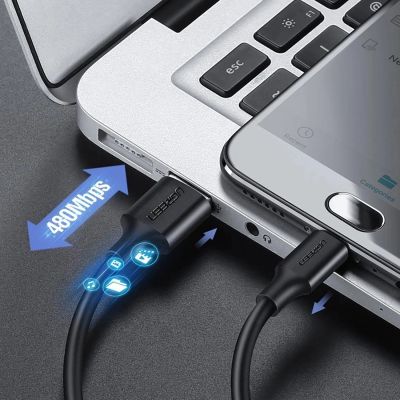 5. Ugreen US289 60135 Micro-USB/USB-A-Kabel 0,5 m – Schwarz