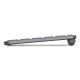 2. Lenovo Multi-Device Wireless-Tastatur Deutsch USB Typ-C Grau
