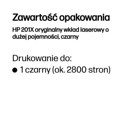 17. Original HP 201X LaserJet Tonerkartusche mit hoher Kapazität, schwarz