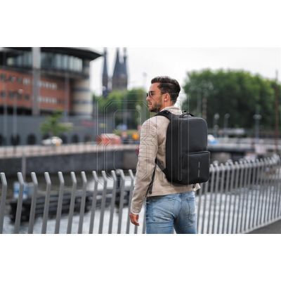 13. XD DESIGN ANTI-DIEBSTAHL-RUCKSACK FLEX GYM BAG SCHWARZ P/N: P705.801