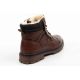 4. Wrangler Herrenschuhe Gillen Leder braune gefütterte Stiefeletten