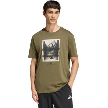 adidas Herren Outdoor Kajak Grafik T-Shirt olivgrün KB2540