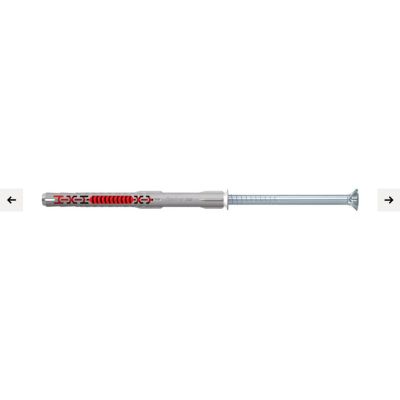 8. Fischer 562150 Schraubanker/Spreizdübel, 50 Stück. Spreizdübel 100 mm