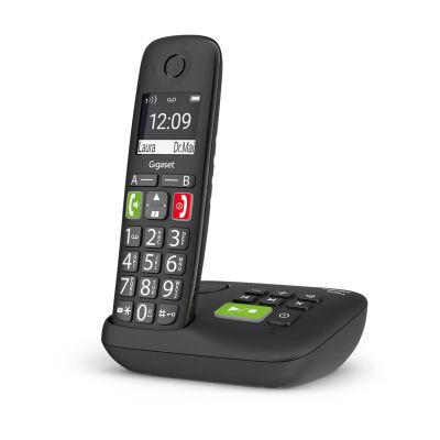 4. Gigaset E290A – Schnurloses Telefon – Anrufbeantworter mit Anruferkennung – ECO DECT/GAP