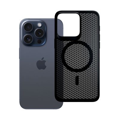 9. 3mk COOLing MagCase Hülle für Apple iPhone 15 Pro Max – Schwarz