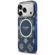 2. Guess IML Peony Dot MagSafe Hülle für iPhone 17 Pro - Blau