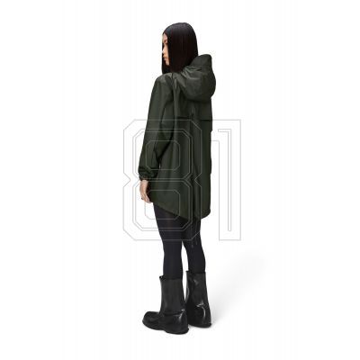 4. Rains Unisex Fishtail Jacke W3 18010 03