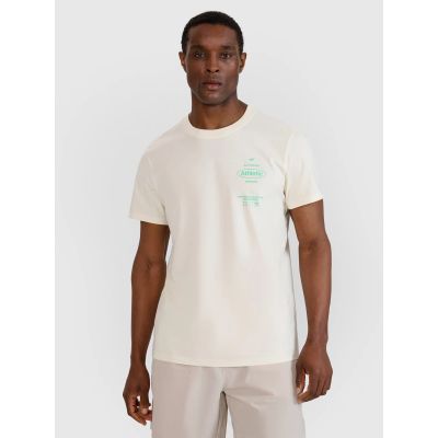 Herren T-Shirt mit normalem Aufdruck 4F 4FRSS25TTSHM2688-11S