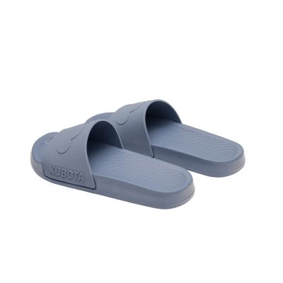 15. Kubota Basic Plain Cloud Blue Pool Flip-Flops K25SS-101-002-14-1
