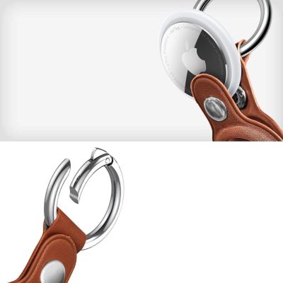 2. Tech-Protect NaturalFit Case für Apple AirTag 1/2 - Braun