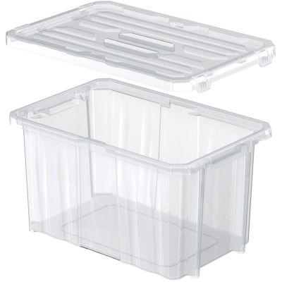 11. Deckel für Mehrzweckbehälter, 45 l, transparent