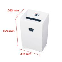 HSM Pure 420 Aktenvernichter, 35 l, 4,5 x 30 mm