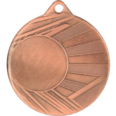 11. Medaille mit Platz für einen Aufkleber, Bronze, Durchmesser 50 mm