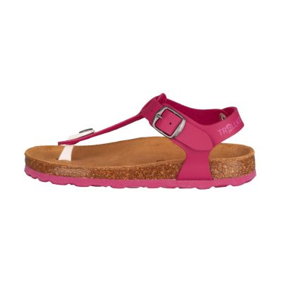 Trollkids Alesund Sandalen für Mädchen, feuerbeerfarben, Bio-Kindersandalen für Mädchen (484-230)