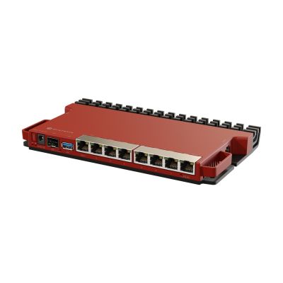 7. Mikrotik L009UiGS-RM Router – Anzahl Ethernet-Ports: 9; Architektur: ARM; CPU-Kerne: 2