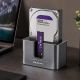 6. Qoltec 52631 HDD/SSD-Dockingstation | SATA | M.2 NVMe | Klonen | USB-C | 10 Gbit/s | 28 TB
