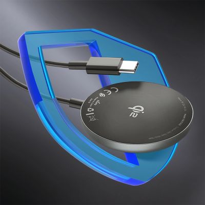 7. Wozinsky 15W Kabelloses Qi2 Induktives Ladegerät - Schwarz