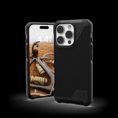 3. UAG Metropolis LT Magsafe Hülle für iPhone 16 Pro – Schwarz