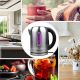 20. Wasserkocher Adler CR 1253 (2200 W, 1,7 l; Edelstahlfarbe)