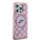 4. Karl Lagerfeld IML Monogram Karl & Choupette Head MagSafe-Hülle für iPhone 15 Pro Max – Rosa