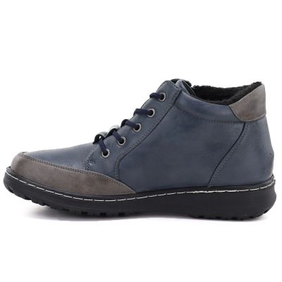 7. Bequeme marineblaue Damen-Ankle-Boots von Potocki (Modell Z26-90347)