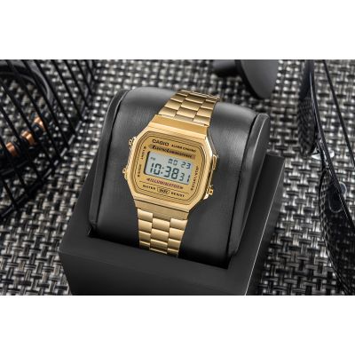 5. Unisex CASIO Vintage-Uhr A168WG-9EF + Box