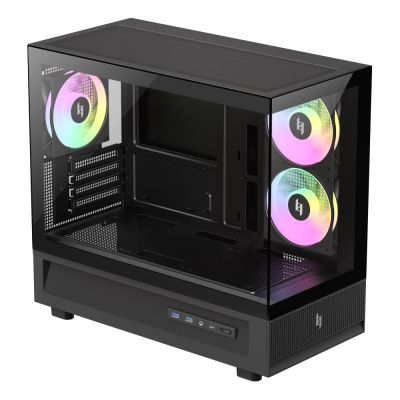 6. GameMax NEX C31 BK Computersicherheit & Halterungen Schwarz