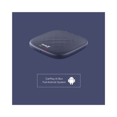 11. CARLINKIT Wireless Adapter AI Box mit Android 13 – 8 GB + 128 GB für Original-Autoradios mit CarPlay (blau)