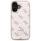 3. Guess New 4G Triangle Hülle für iPhone 16 Plus – weiß