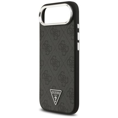 6. Guess 4G Triangle Logo MagSafe Hülle für iPhone 17 Air - Schwarz