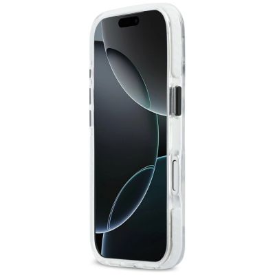 5. BMW M IML Stoßfeste MagSafe-Hülle mit Metalllogos für iPhone 17 Pro – Transparent